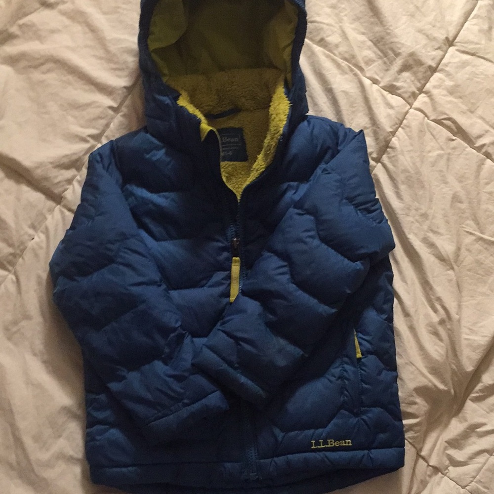 Kids L L Bean down jacket